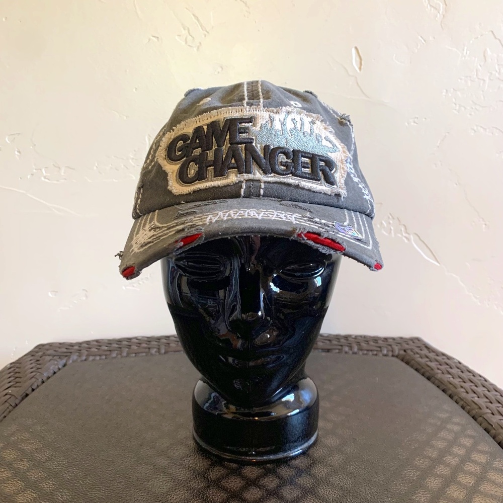 4350 District Unisex Game Changer Distressed Adjustable Baseball Hat